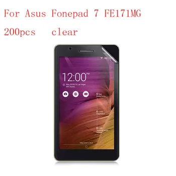 

Transparent Lcd Screen Protector Film for Asus Fonepad 7 FE171MG explosion-proof membrane without retail packing 200pcs/lot