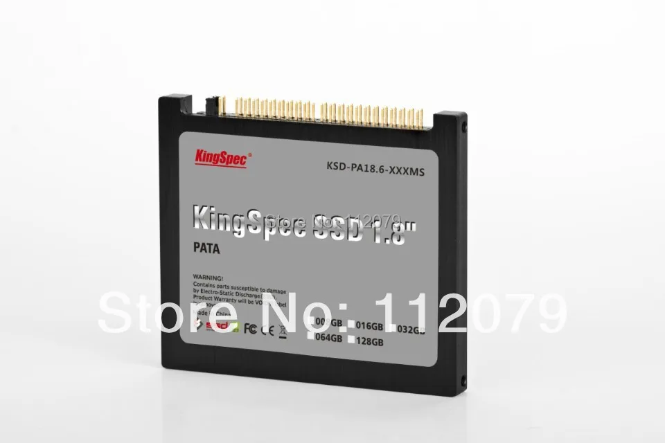 

Brand New Kingspec 1.8" SSD 64GB DISK IDE/PATA (KSD-PA18.6-064MS) Solid state drives FIT FOR IBM X40 X41 X41T SONY VGN PCG- TR3A