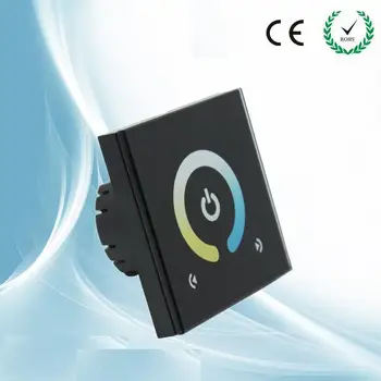 

TM07E;Europe Standard LED touch CCT dimmer;DC12-24V input;4A*2channel output