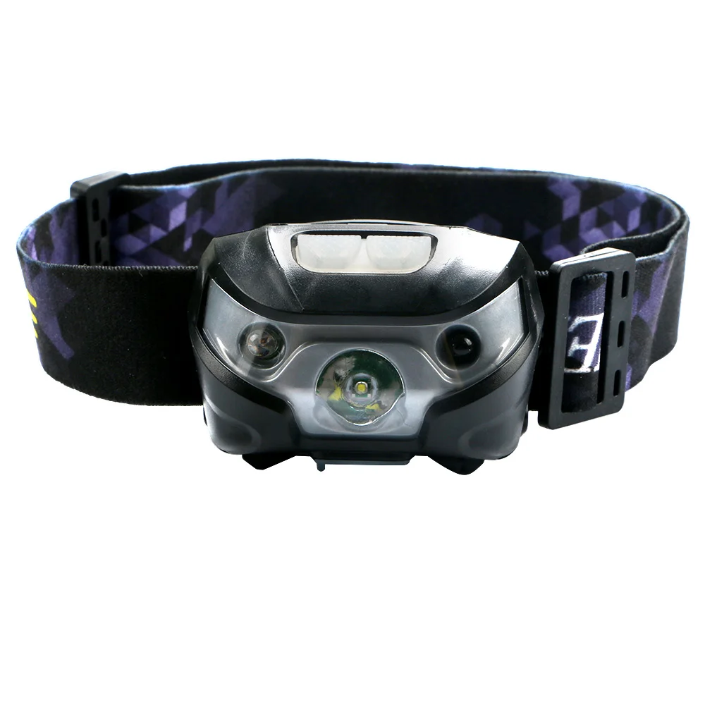 

3000LM USB Rechargeable CREE LED Headlamp IR Sensor Headlight Head lamp Waterproof Camping Flashlight Head Torch Light