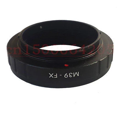 

M39 Mount Lens to Fujifilm fuji FX X Mount X-Pro1 X-E1/X-M1 M39-FX Camera Adapter Ring