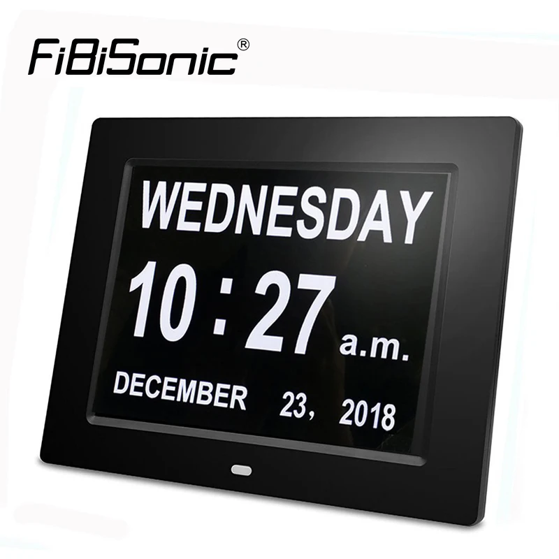 Extra Large 8inch Non Abbreviated Day&Month Digital