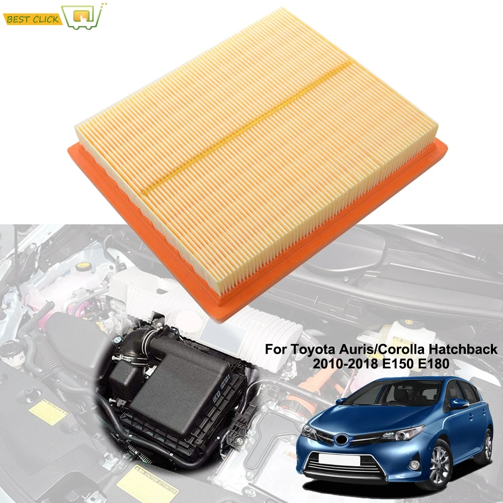 Гибридный воздушный фильтр 2010-2011 для Toyota Auris Corolla Хэтчбек 2012 17801 37020 1.8L аксессуары