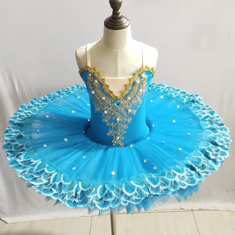 

Children's ballet skirt performance baby Swan dance skirt Girl sling TUTU skirt performance Dress Dress Ballet Dress