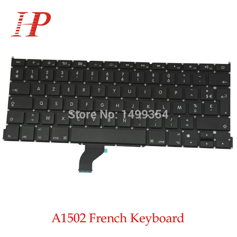 Original New A1502 French Keyboard For Apple Macbook Pro Retina 13'' French Keyboard Replacement