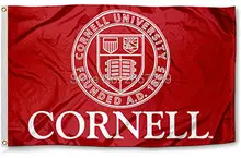 Cornell Big Red University Flag 3x5FT NCAA banner 100D 150X90CM Polyester brass grommets custom66,free shipping