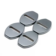 4 шт. анти ржавчина Автомобильный Дверной замок Защитная пряжка крышка для Volkswagen polo R WRC R-line-2009 автомобильные аксессуары для укладки