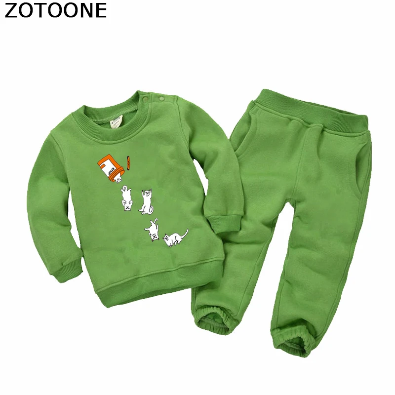 Модная переводная нашивка ZOTOONE с утюгом для щенков крутые нашивки котенком на