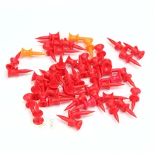 100 шт., инструмент для игры в гольф, для занятий спортом на открытом воздухе, новая коллекция, красочные чашки для гольфа, тройники для тренировок, 31 мм, тройник