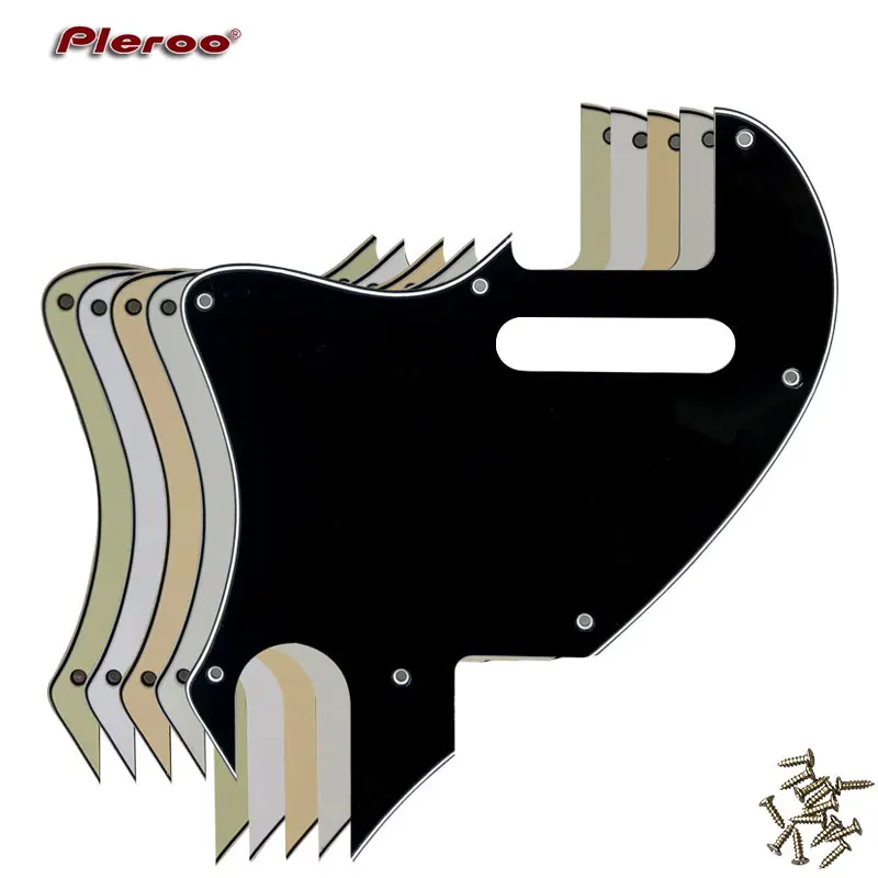 

Guitar Parts - For US Left Handed Telecaster Tele F hole Hybrid Guitar Pickguard Scratch Plate Conversion Support customization