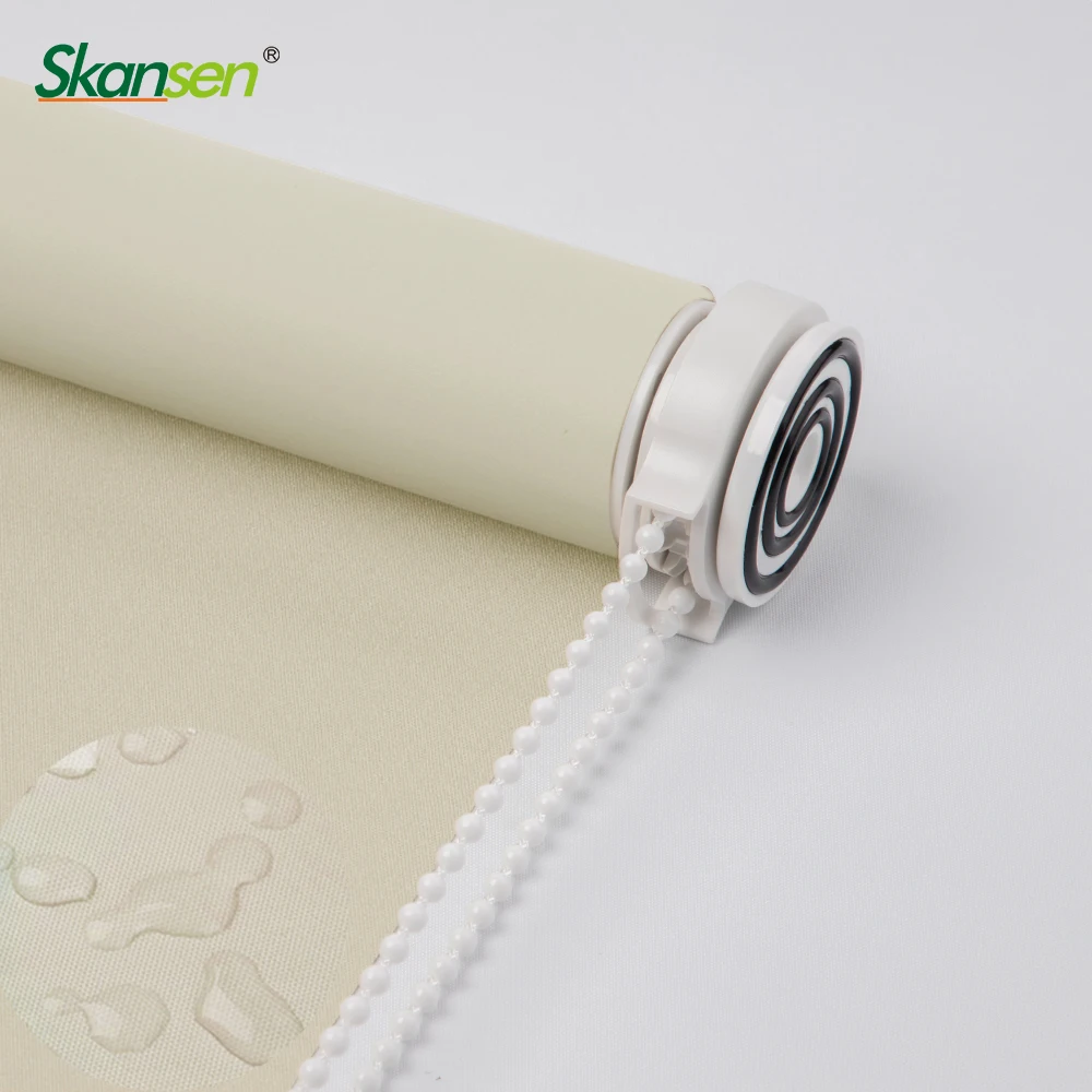 

Skansen High Quality Simple Color Blackout WaterProof fabric Roller blinds for Kitchen, Toilet' s curtain for office and home
