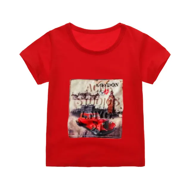 AiLe Rabbit 2018 Children Short Sleeve Tops Tee Summer Hot Boys Girls Fashion Patch Letters Infant Baby Cotton Clothing k1