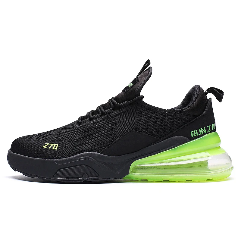 

New Style Mesh Men Running Shoes Height Increasing Handsome Sports Shoes Light Weight Khaki Sneakers Men New Arrival