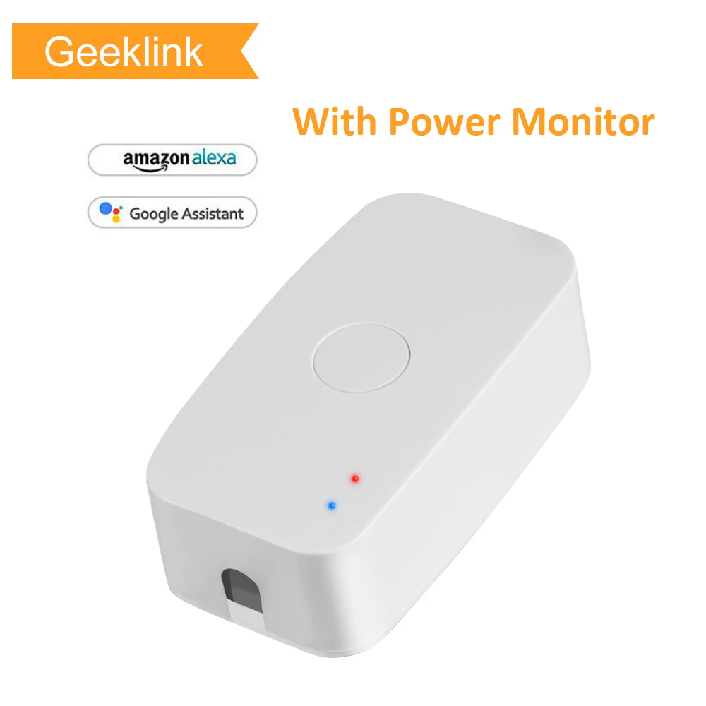 Geeklink умный дом WiFi переключатель PowerMonitor прерыватель Domotica таймер DIY пульт дистанционного управления для Alexa Google Home беспроводной переключатель