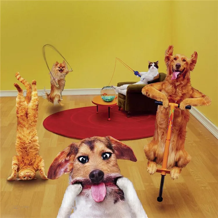 

Funny and lively animal DIY full cube drill Diamond 5D Diamond painting Embroidery Cross Stitch Rhinestone mosaic