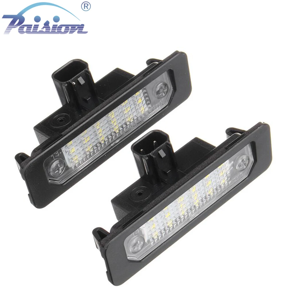 

1Pair Error Free White LED Car License Plate Light for Ford Flex Taurus Mustang Fusion Mercury Sable Mercury Milan