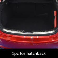1 шт. для Mazda 3 Axela хэтчбек/седан задняя защитная накладка багажника задний ящик защитная пластина