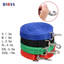 Pet Lead Leash for Dogs Cats Red Green Blue Nylon Walk Dog Leash Selectable Size Outdoor