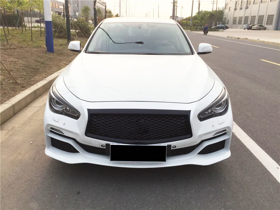 PP передний бампер задний бампер exhuast наконечники обвес подходит для Infiniti Q50 автомобильные аксессуары