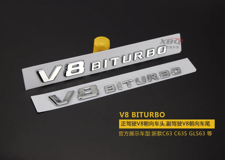 Emblema para Mercedes Matic + Turbo Estilo do Carro Carta Benz Biturbo 4 Matic Fender Logotipo Adesivo Cromo Preto Vermelho Amg V12biturbo v8 16 v8 biturbo 4 matic + turbo 4