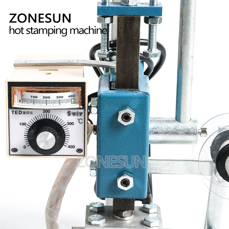 ZONESUN 5x7 8x10 10x13 220 В машина для тиснения фольги бумаги дерева кожи|Эмбоссеры| |
