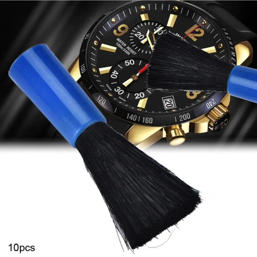 Professional 10PCS Portable Watch Lens Cleaning Brush High Quality Part Dust Rusts Removal Tool for Watchmaker | Наручные часы