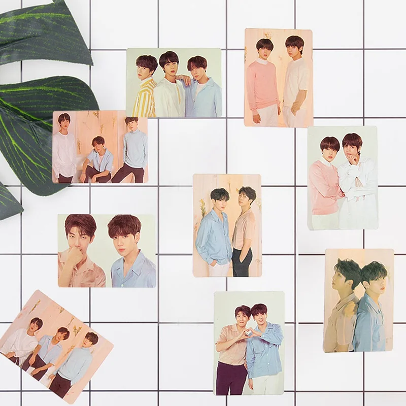 

12pcs/set K-pop Bangtan Boys New Photo Cards JIMIN SUGA V JIN PhotocardS Lomo Cards