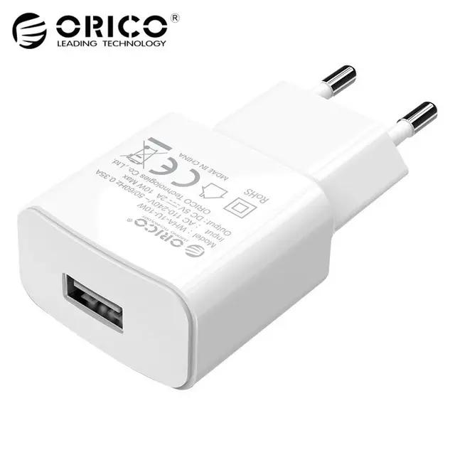 Best Offers ORICO Universal USB Charger 5W 10W Travel Wall Charger Adapter Smart Mobile Phone Charger for iPhone Samsung Xiaomi iPad Tablets