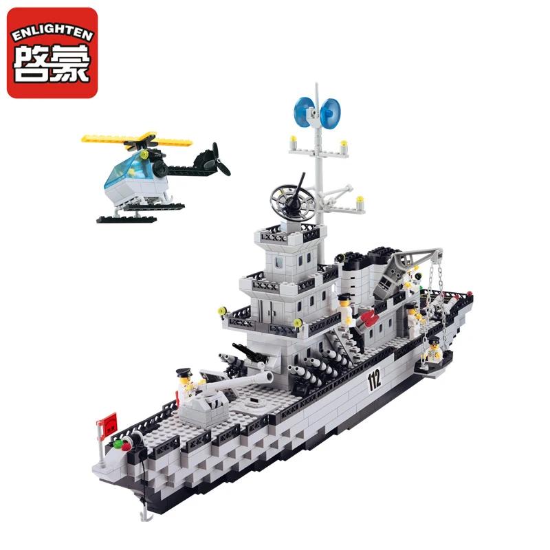 112 970pcs Warship Constructor Model Kit Blocks Compatible LEGO Bricks Toys for Boys Girls Children Modeling 112 970pcs Warship Constructor Model Kit Blocks Compatible LEGO Bricks Toys for Boys Girls Children Modeling