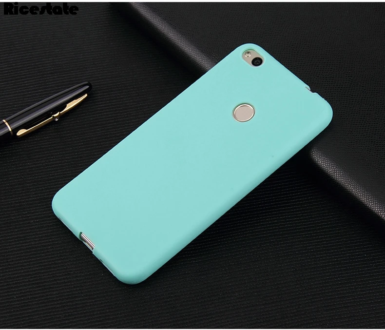 Матовый мягкий чехол для Huawei P8 Lite 2017 P9 lite однотонный и прозрачный накладка Honor 8