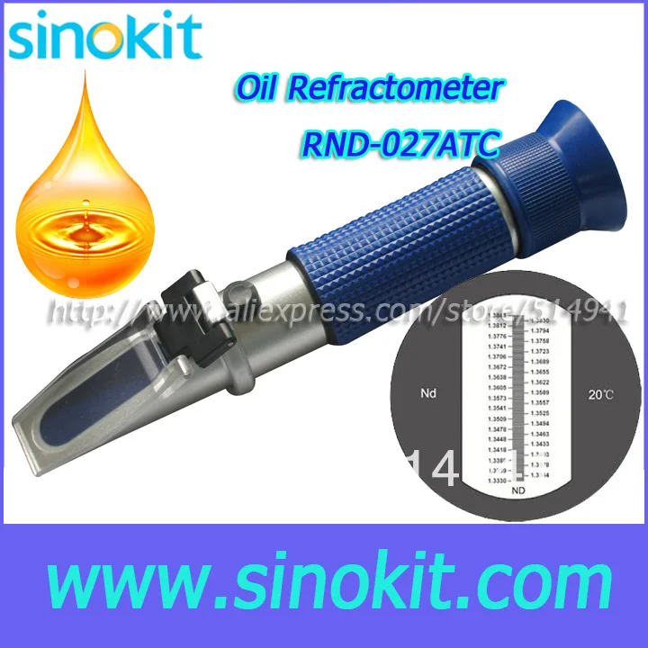 

Professional Industril Oil hand blue grip Refractometer RND-027ATC