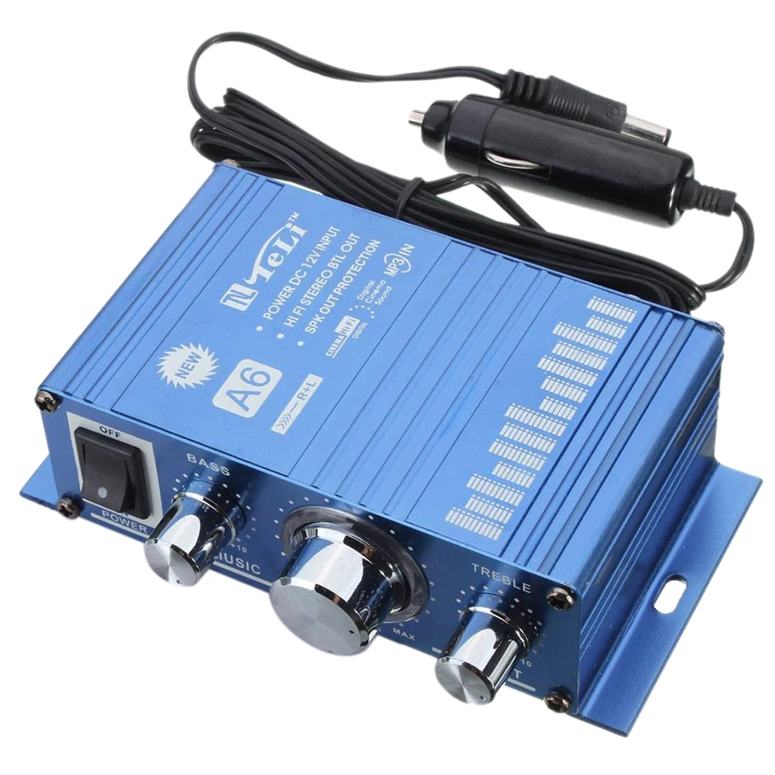 Auto Mini Hifi Stereo Audio Amplifier Roller Car