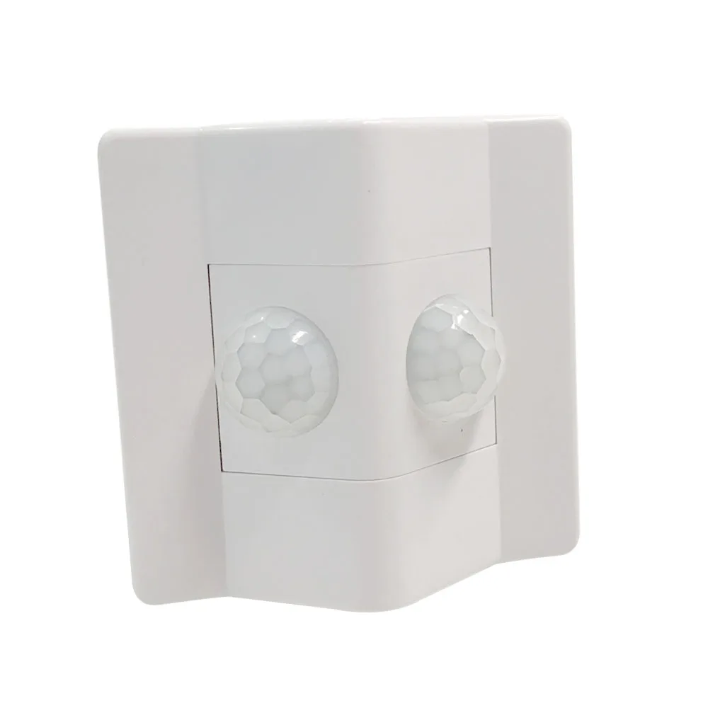 

AC90-270V double probe large angle human body infrared stair induction switch adjustable delay optical control long distance