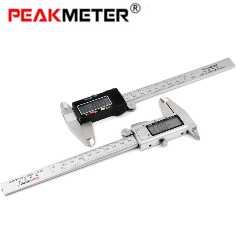 

6-inch Electronic Digital Vernier Caliper Micrometer Measuring 0-150mm Stainless Steel Calipers Gauge Measuring & Gauging Tools
