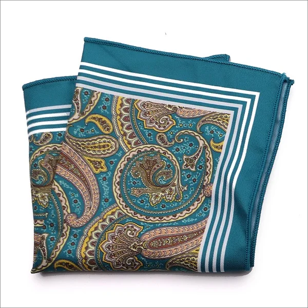 MPK-070pocket square Портной Смит дизайнер Карманный квадратный модный платок в горошек Пейсли Цветочный плед Стиль Hanky мужской костюм карманные аксессуары - Цвет: MPK-070pocket square