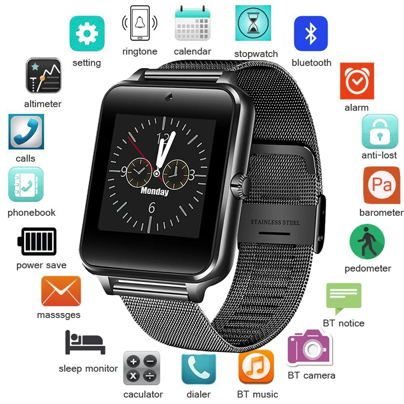 

BANGWEI Men Smart Watches Waterproof Sports Activity Tracker Bluetooth Photo Photography Function Women Sleep Monitoring Watch