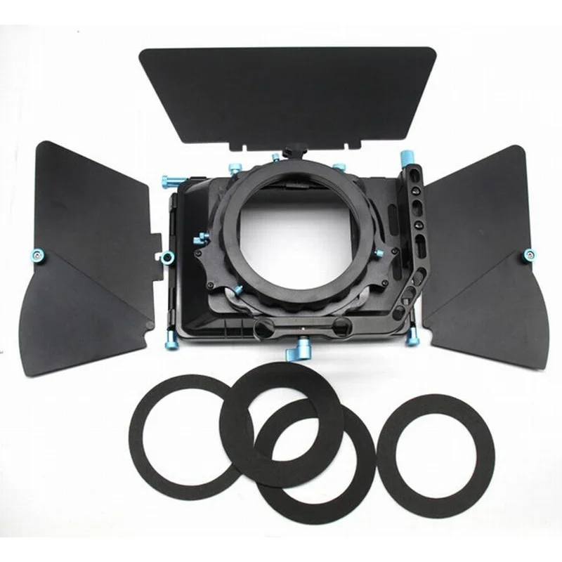  Professional Matte Box Sunshade Filter Easy Install for DSLR SLR Cameras Home DV Camera Portable Ca