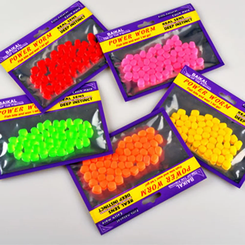 

50Pcs/Lot Soft PVC Fish Baits Corn Carp Fishing Lures Floating Baits Carp Fish Pop Up Bait Fishing Accessories Dropshipping