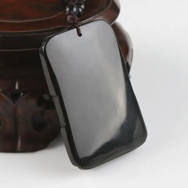 Elaboate китайская коллекция черный нефрит guangong благоприятный кулон|pendant|pendant blackpendant