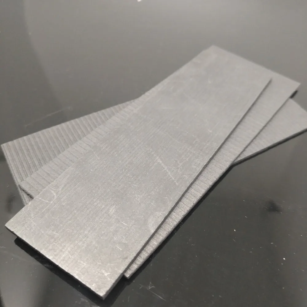 Carbon Graphite 5pcs Plates Black Sheet Anode Plate For Electrode Electrolysis