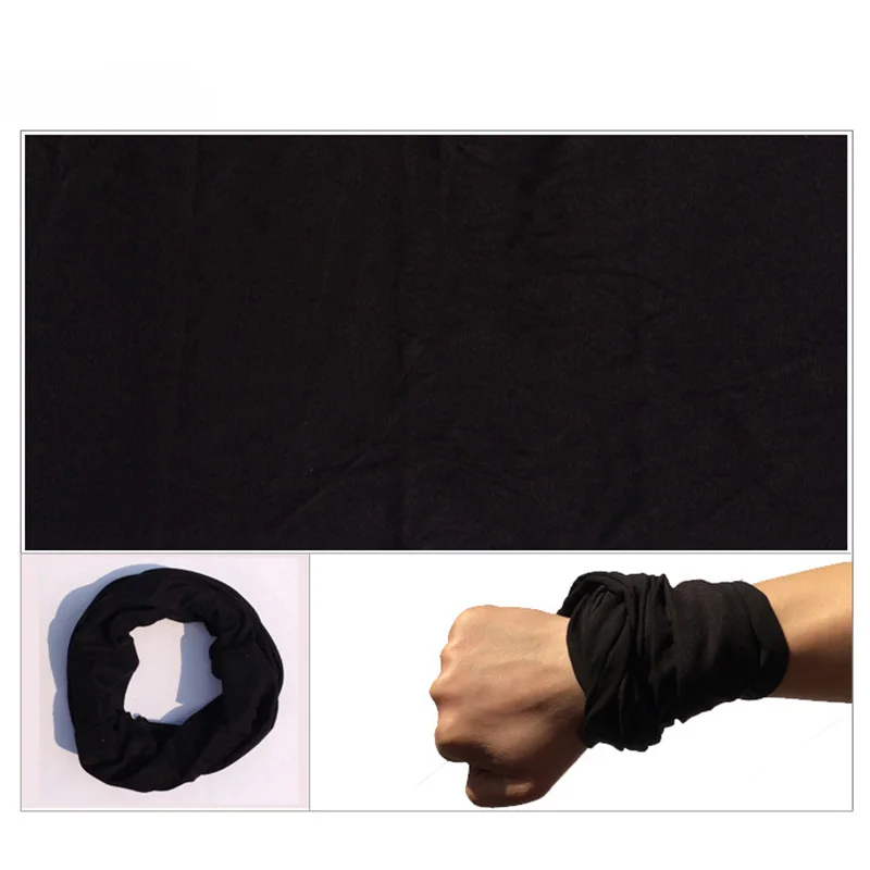 

Solid Magic Head Scarf Bandana Tube Seamless Neck Gaiter Black Man Sports Shemag Military Woman Muslim Headscarves Kaffiyeh Men