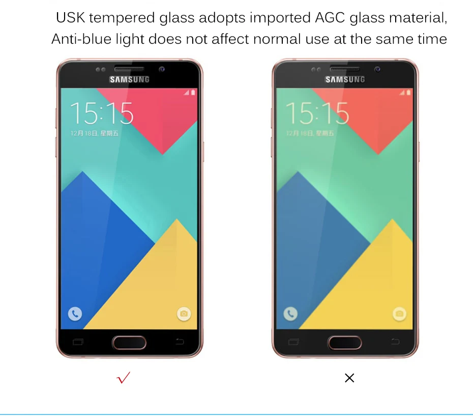MOUSEMI Protective Glass For Samsung Galaxy A5 2016 A3 A7 2018 A8 A6 Plus Screen Protector Tempered Glass On For Samsung A5 2017 (3)