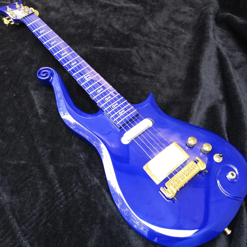 

prince cloud brand dark blue cloud Electric guitar maple body and neck Free shipping have in stock