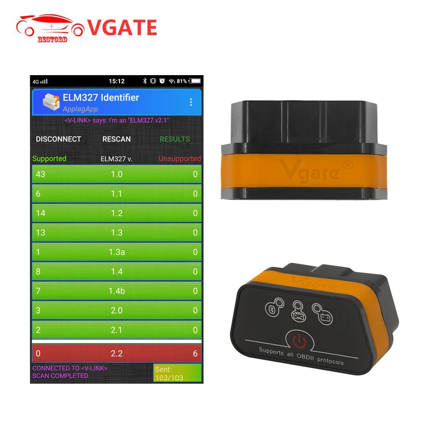 ICar2 Elm327 v2.1 Bluetooth/WIFI для IOS/Android ELM327 V2.1 OBD2 OBDII автоматический диагностический сканер