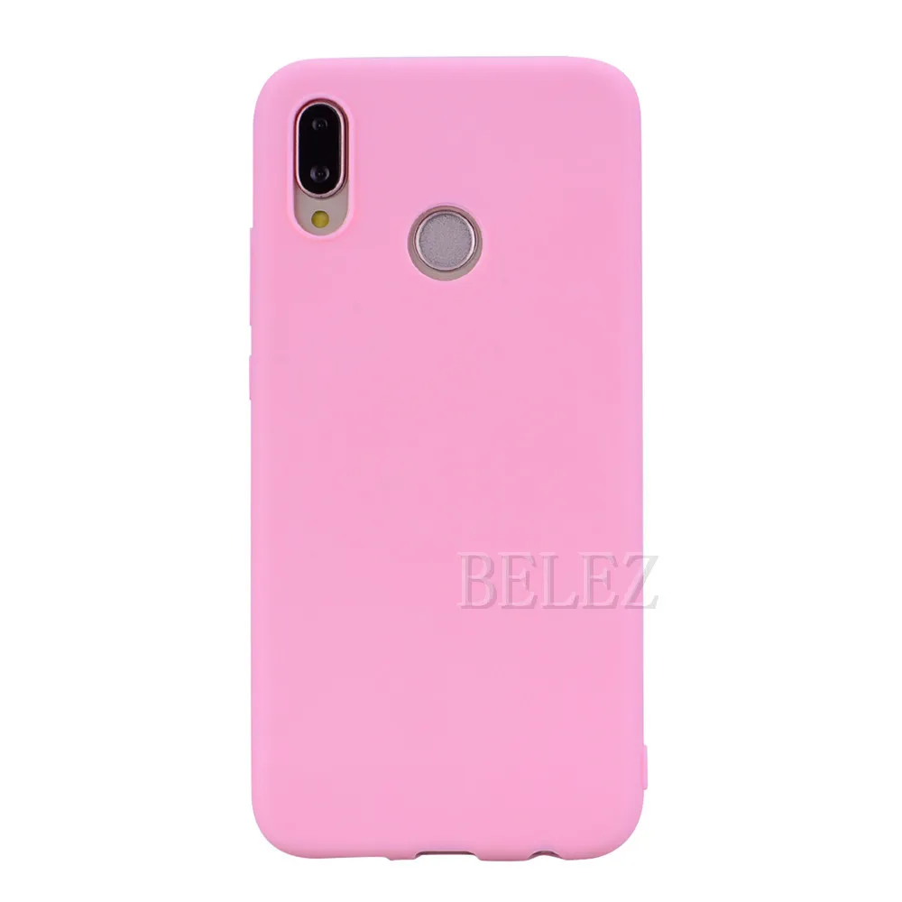 Candy Color Soft TPU Phone Case For Huawei Y9 2019 Y5 Y6 Y7 Y9 2018 Mate 20 Pro on the Honor 8C 8X Max 9 Lite Play Note 10 Cover _3