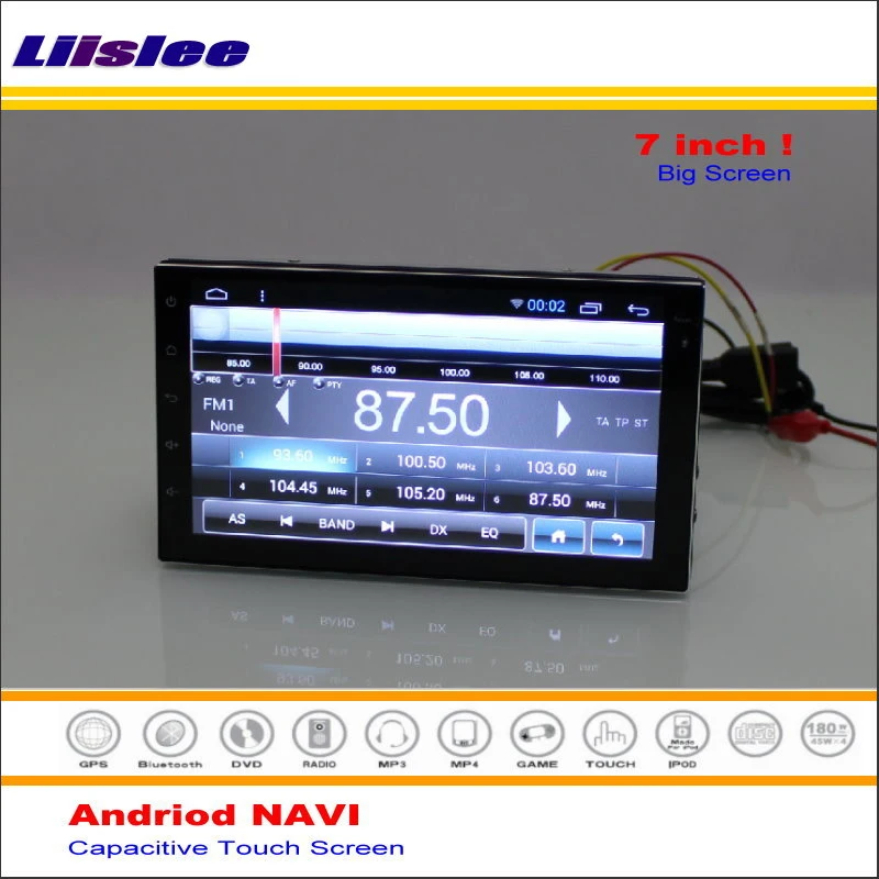 Liislee Android gps NAVI навигационная система для Nissan Navara грубой D40 2005~ 2009 Радио стерео Мультимедиа Видео(без DVD плеера