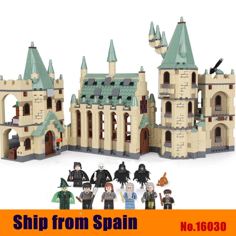 

16030 Harry Movie Series The Hogwarts Castle Set Building Block Bricks Compatible with legoings 4842 funny Toys Model chrtimas