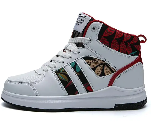 Buy Men High Top Sport shoes woman Thick Sole Running