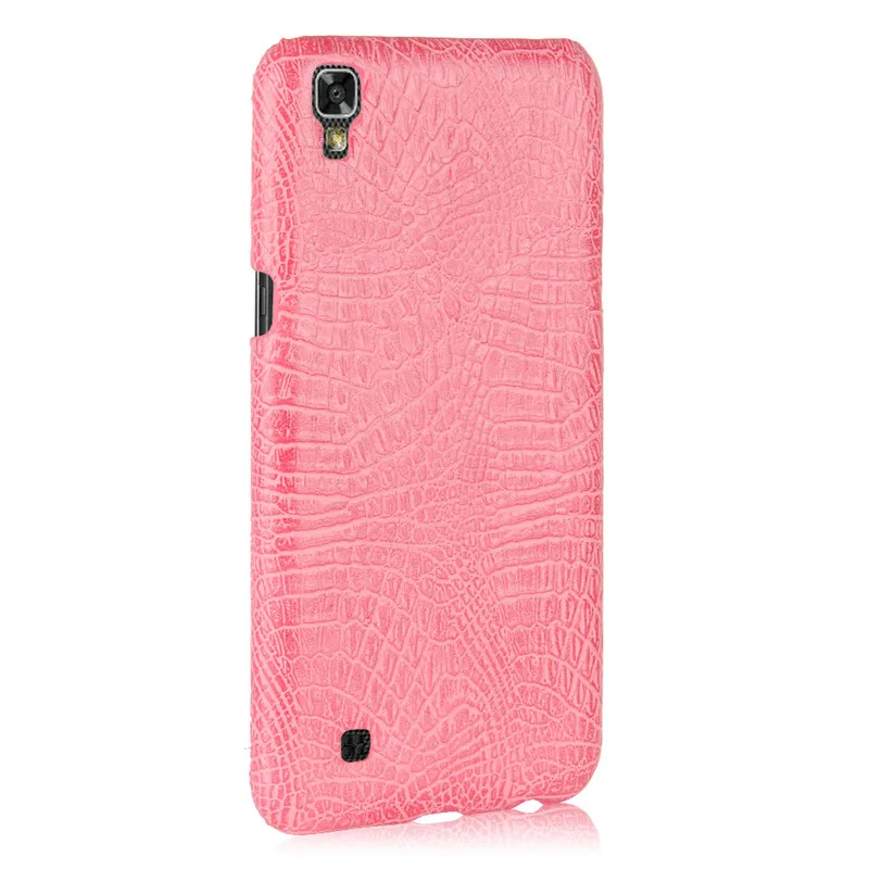 Кожаный чехол для LG X power K220DS X power K220, чехол-бампер для телефона LG X power K210 K 210 220DS 220, Жесткий Чехол-рамка из поликарбоната - Цвет: Розовый