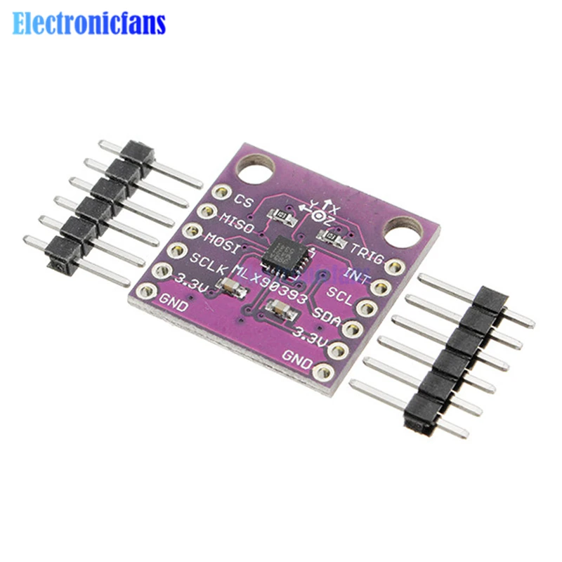 1 шт. CJMCU 90393 MLX90393 Цифровой 3D Датчик Холла смещение угол поворота позиционная